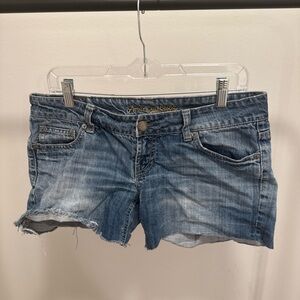 American Eagle Outfitters Women's Blue Denim Shorts